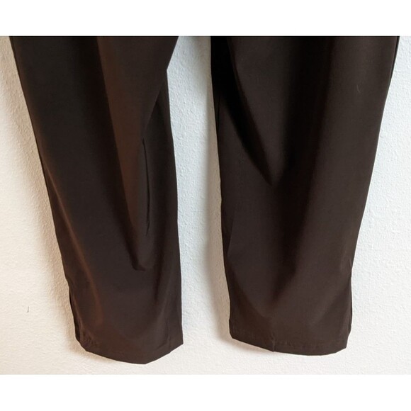 Women's CHICO'S ZENERGY Brown Poly/Spandex Athletic Casual Pants 2 Short 10/12 - Picture 8 of 11